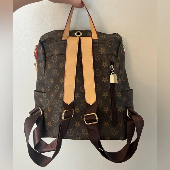 Brown Monogram Backpack - Picture 3 of 4